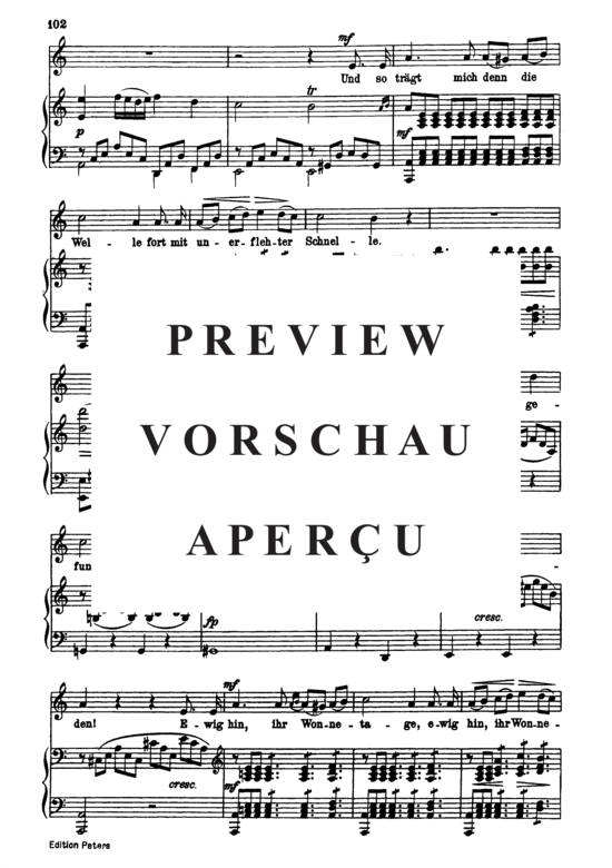 gallery: Auf dem Strom D.943 , , (Gesang hoch + Klavier)