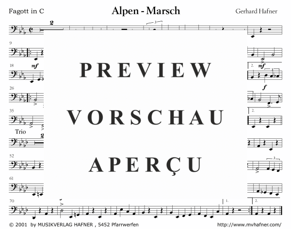 gallery: Alpen-Marsch, , (large wind orchestra)