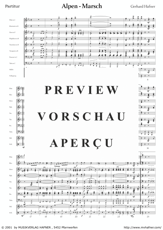gallery: Alpen-Marsch, , (large wind orchestra)