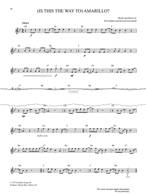 Product gallery: Page 1 of 1 (Is This The Way To) Amarillo?, Neil Sedaka