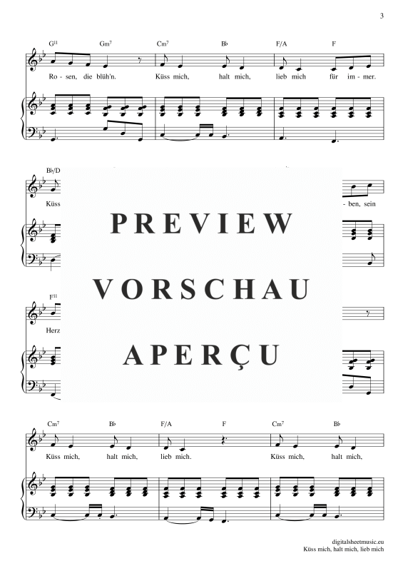 Product gallery: Page 4 of 7 Küss Mich, Halt Mich, Lieb Mich, Egli, Beatrice, Voice with Piano Accompaniment