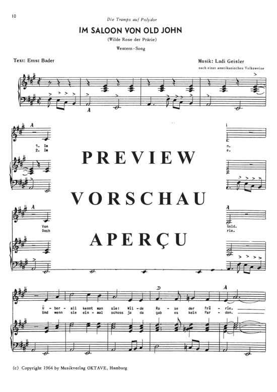 Product gallery: Page 4 of 4 Im Saloon Von Old John , Tramps, Die, Piano and Voice
