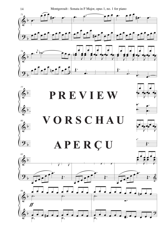 Product gallery: Page 15 of 18 Piano Sonata in F major, Opus 1 no. 1 , Nicolas Horvath, Piano Solo