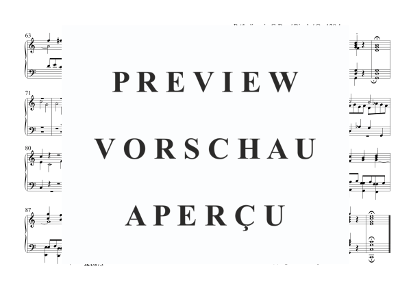 Produktgalerie: Seite 4 von 4 Präludium Op. 120.Nr.1, , Orgel Solo