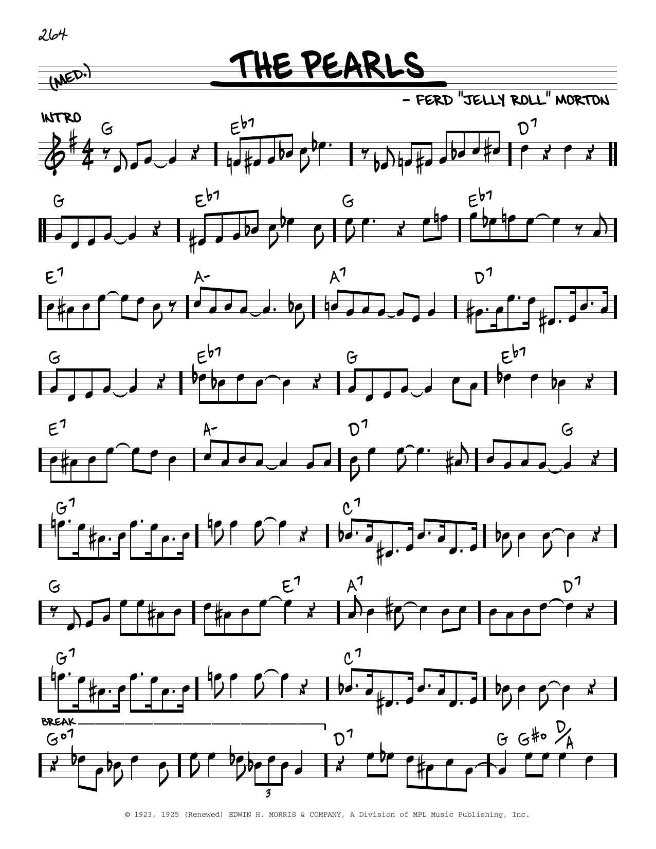 Produktbild zu: The Pearls (arr. Robert Rawlins)