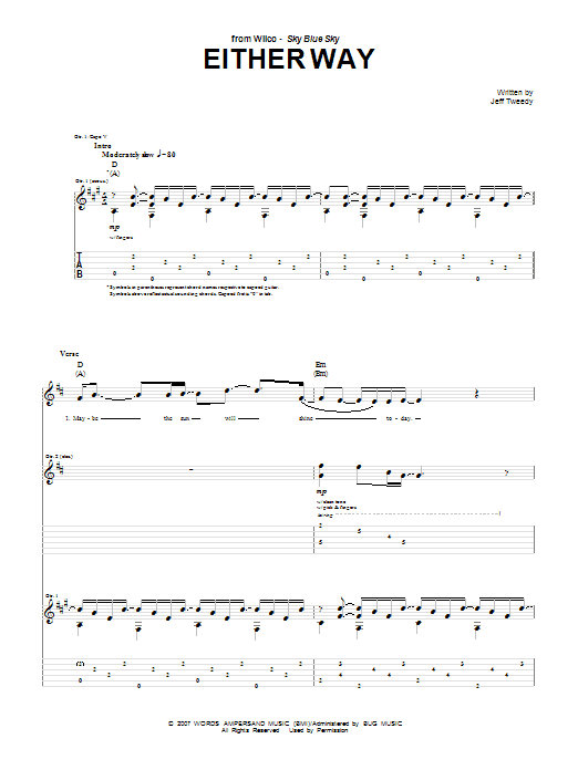 Product gallery: Page 1 of 1 Either Way, Wilco