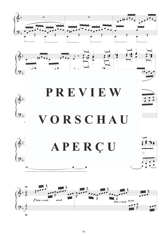 Produktgalerie: Seite 11 von 11 Toccata und Fuge d-Moll BWV 565, , Klavier Solo