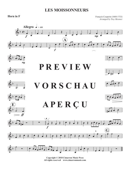 Produktgalerie: Seite 9 von 11 Les Moissonneurs , , (Blechbläser Quintett)