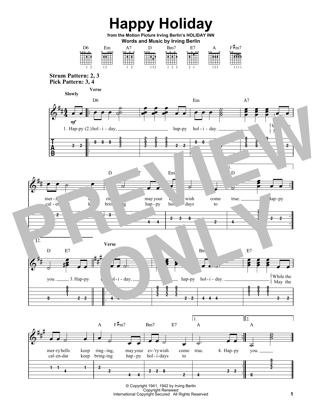 Produktbild zu: Happy Holiday
