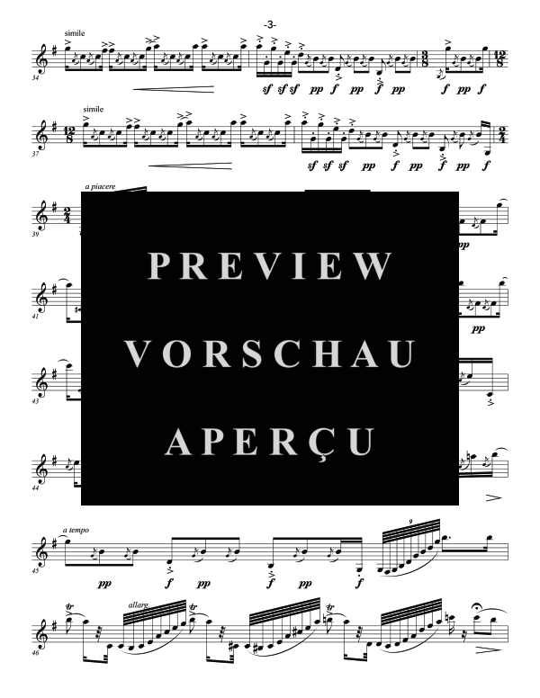 Product gallery: Page 7 of 9 D´un pensiero e d´un accento Quintetto nell´opera La Sonnambula di Bellini, , (Klarinette Solo)