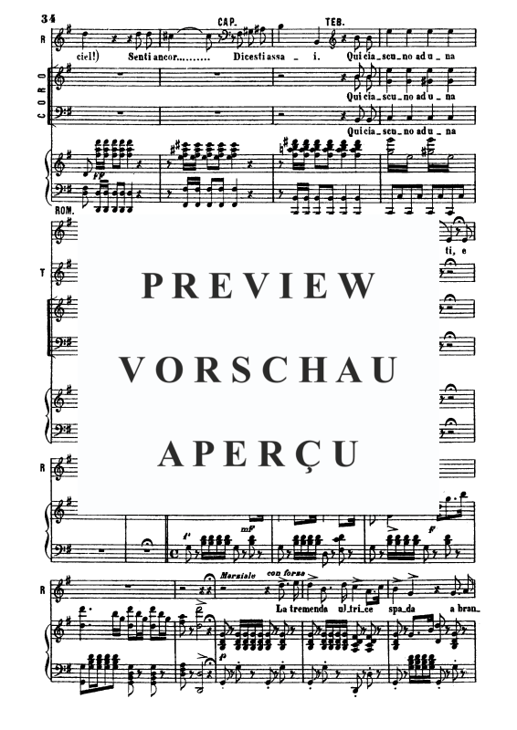 Produktgalerie: Seite 5 von 11 La tremenda ultrice spada, , Gesang und Klavier