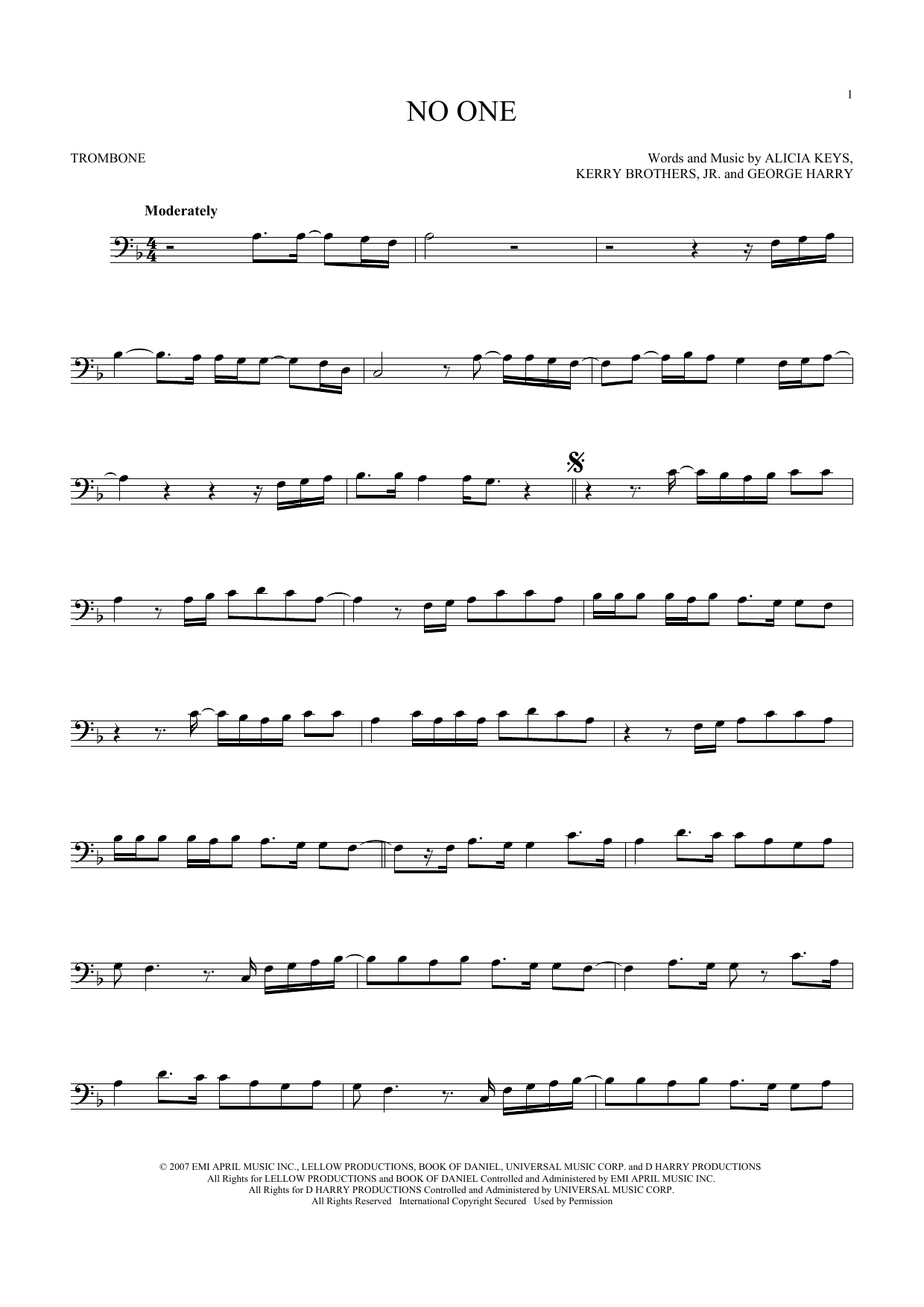 Product gallery: Page 1 of 1 No One, Alicia Keys