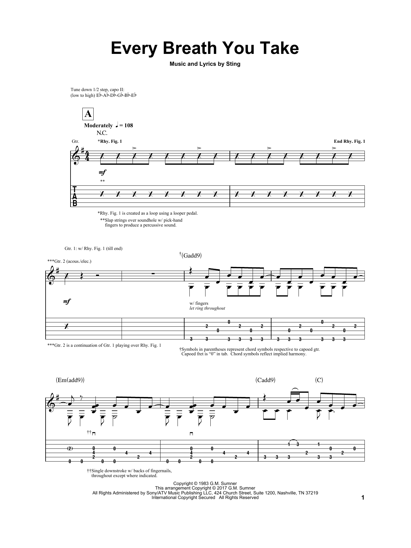 Produktbild zu: Every Breath You Take