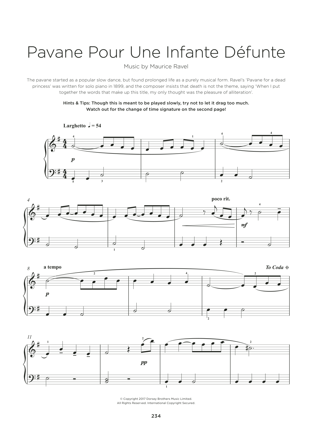 Produktbild zu:  Pavane Pour Une Infante Defunte - Maurice Ravel
