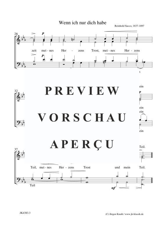Produktgalerie: Seite 4 von 4 Wenn ich nur dich habe, , Gemischter Chor