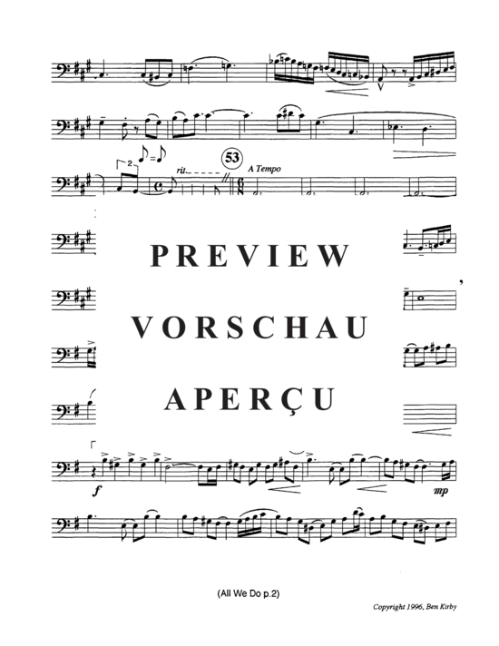 Produktgalerie: Seite 19 von 21 All We Do , , (Duett für Gitarre + Tuba)
