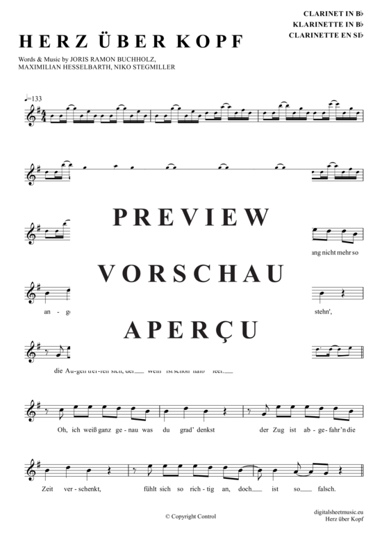 gallery: Herz über Kopf , Joris, (Klarinette in B)