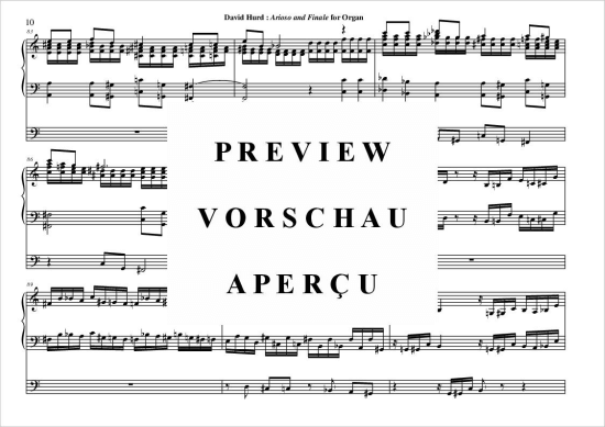 Product gallery: Page 11 of 17 Arioso and Finale , , (Orgel Solo)
