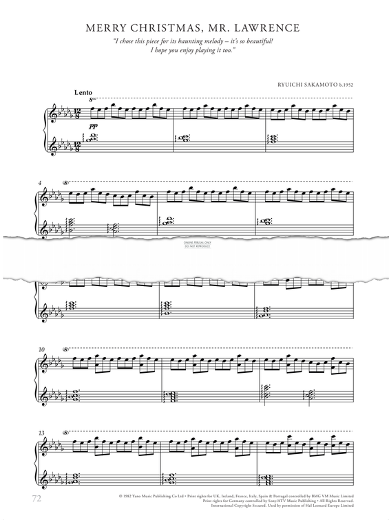 Product gallery: Page 1 of 1 Merry Christmas Mr Lawrence, Ryuichi Sakamoto