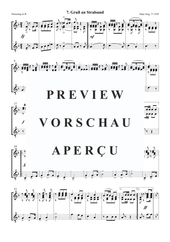 Product gallery: Page 4 of 5 Gruß an Stralsund, , Trombone Choir