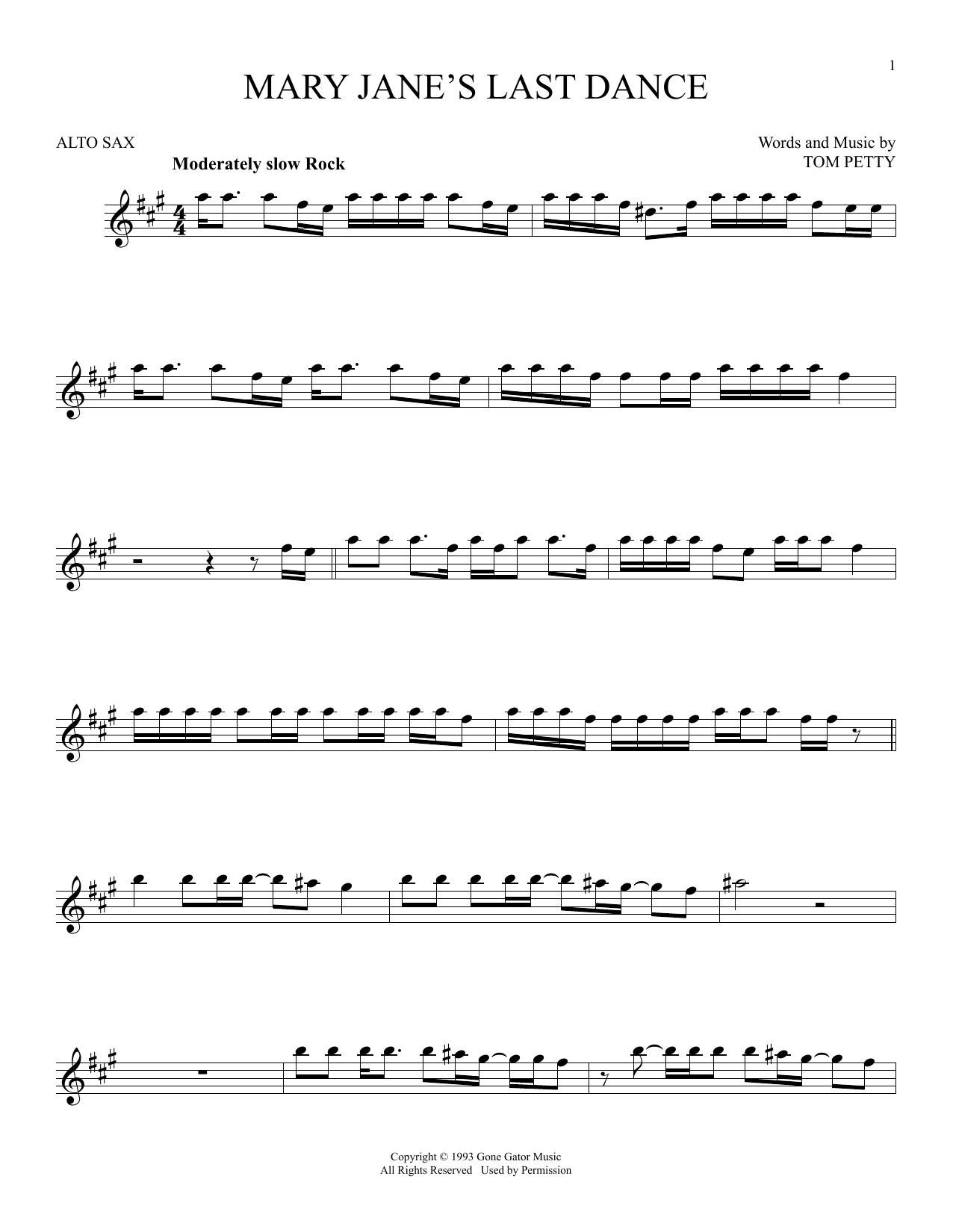 Product gallery: Page 1 of 1 Mary Jane's Last Dance, Tom Petty