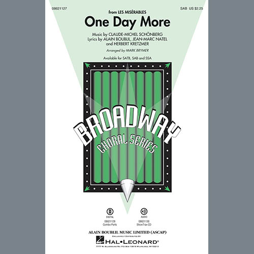 cover: One Day More (from Les Miserables) (arr. Mark Brymer), Boublil & Schonberg