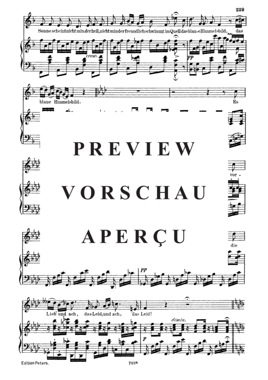 gallery: Im Frühling D.882 , , (Gesang mittel + Klavier)
