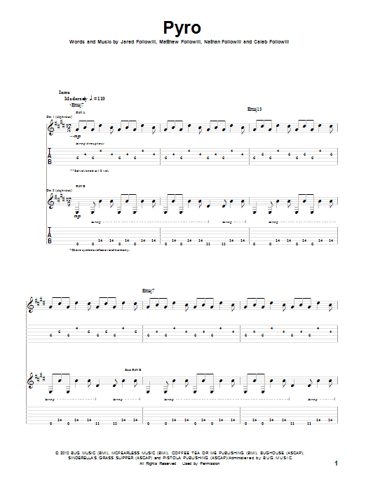 Product gallery: Page 1 of 1 Pyro, Kings Of Leon