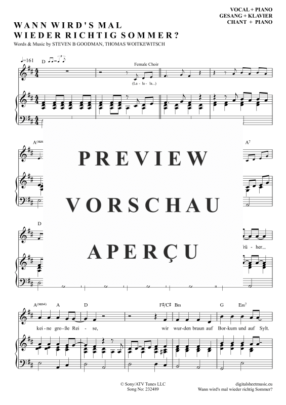 Product gallery: Page 2 of 9 Wann wird’s mal wieder richtig Sommer , Carrell, Rudi, Klavier, Gesang & Akkorde