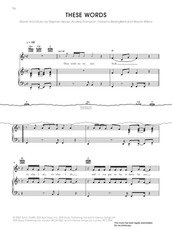 gallery: These Words, Natasha Bedingfield, Gesang, Gitarre, Klavier