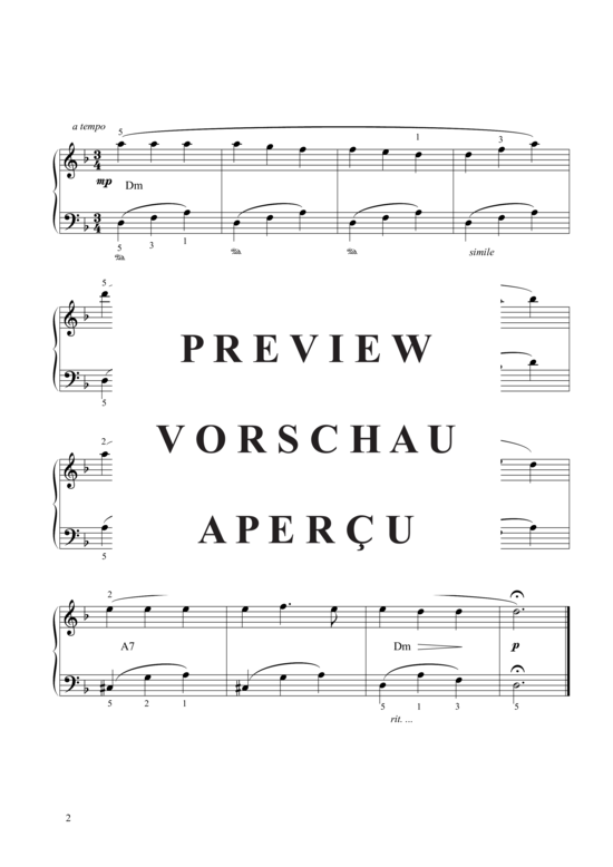 Product gallery: Page 3 of 3 Romance d´amour (Level 1) , , Piano Solo