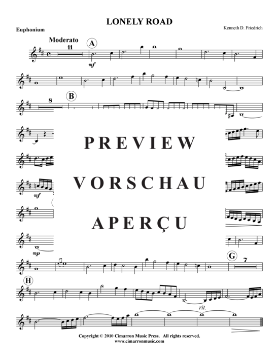 Product gallery: Page 9 of 9 Lonely Road , , (baritone/pos + piano)