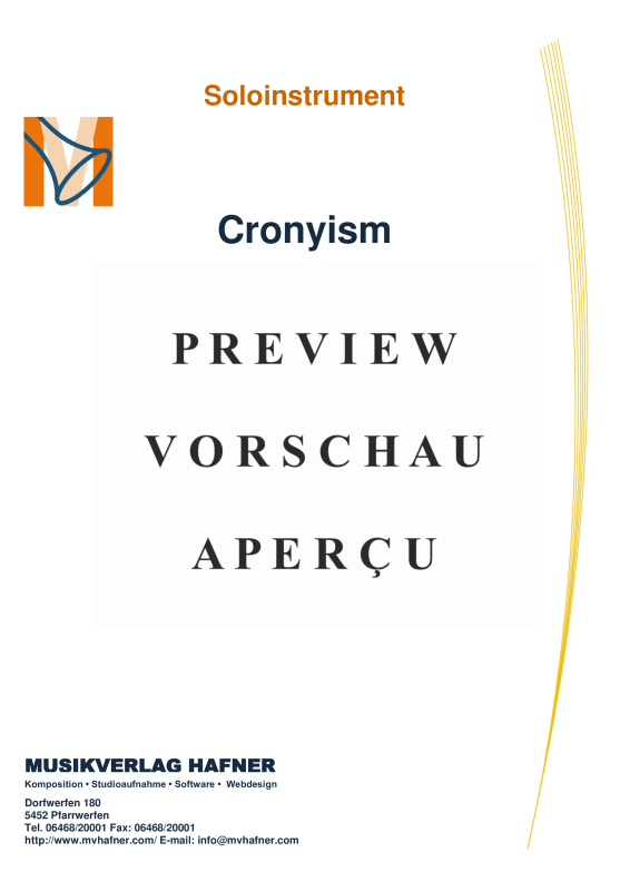 gallery: Cronyism, , (Klavier Solo)