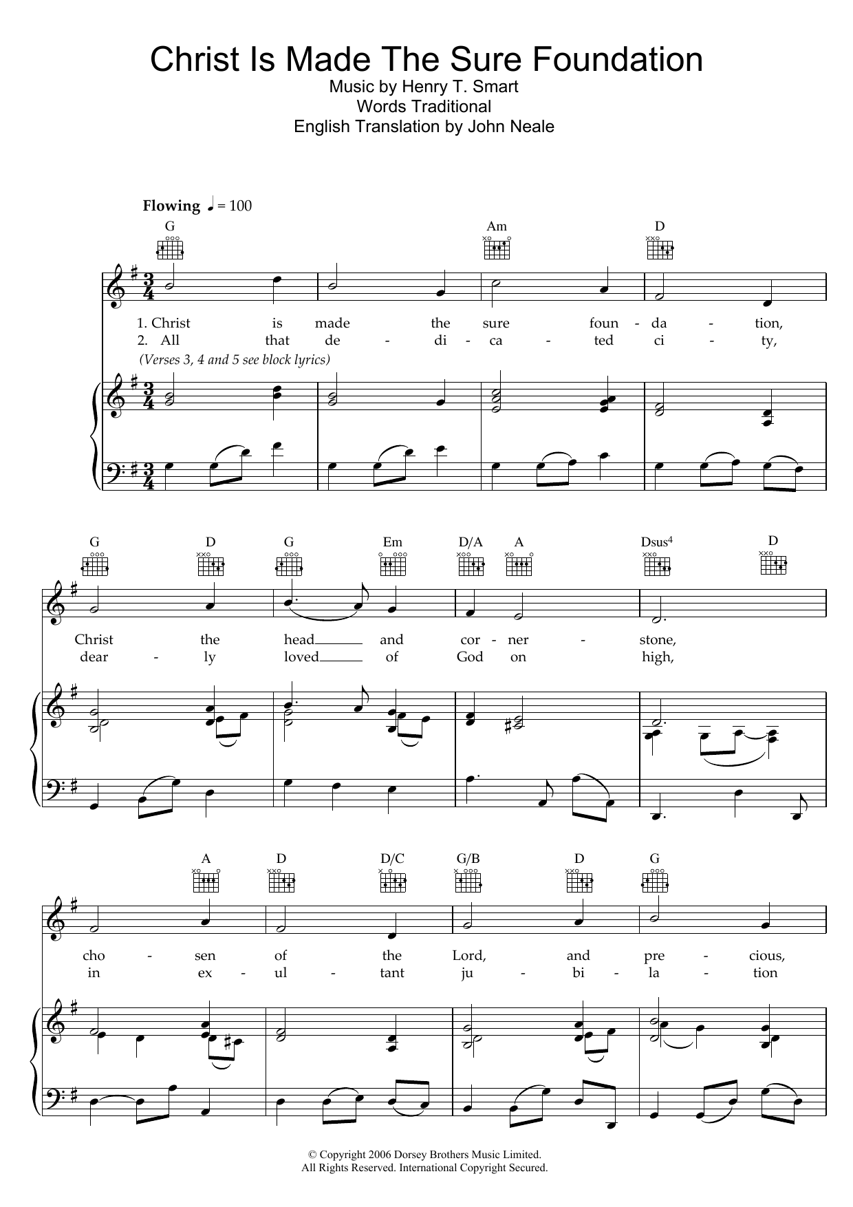Produktbild zu: Christ Is Made The Sure Foundation