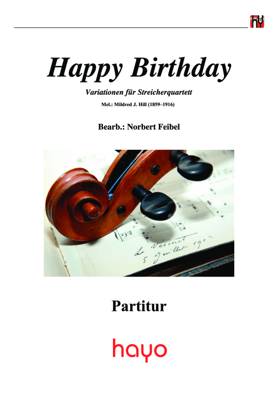 Produktbild zu: Happy Birthday