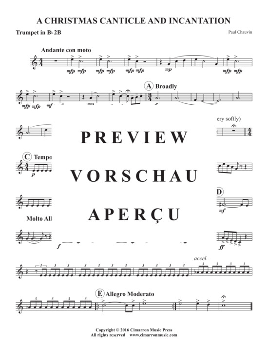 Produktgalerie: Seite 13 von 16 Christmas Canticle , , (Doppeltes Blechbläserquintett)