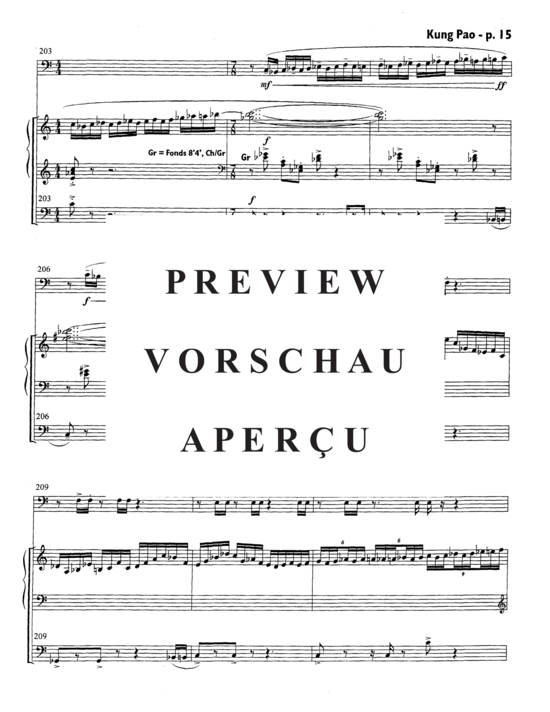 Product gallery: Page 19 of 21 Kung Pao , , (euphonium + organ)