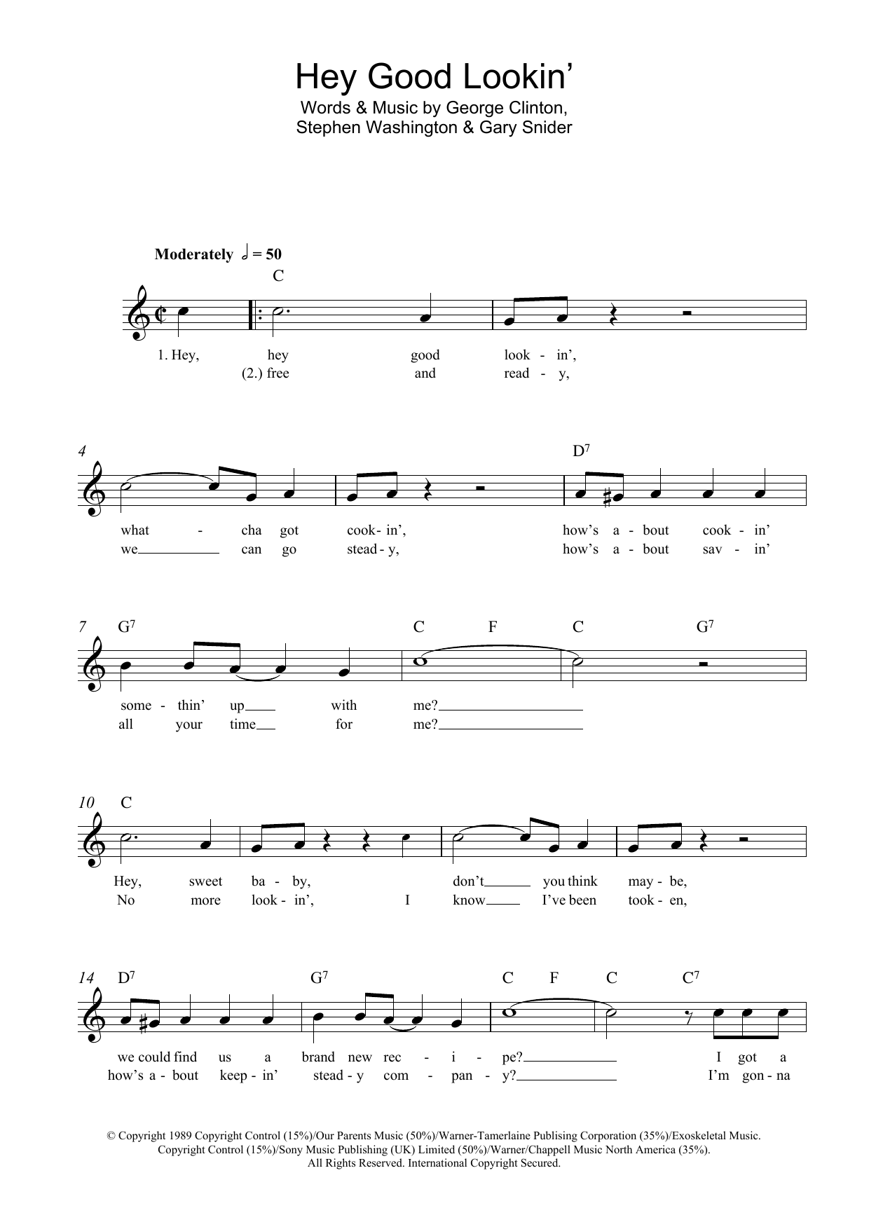 Produktgalerie: Seite 1 von 1 Hey Good Lookin', Hank Williams, Melodieinstrument