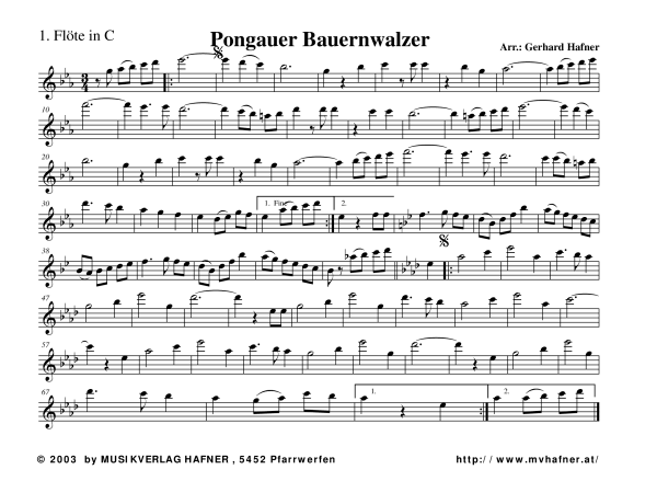 Product gallery: Page 1 of 11 Pongauer Bauernwalzer, , (Mixed ensemble woodwind and brass)