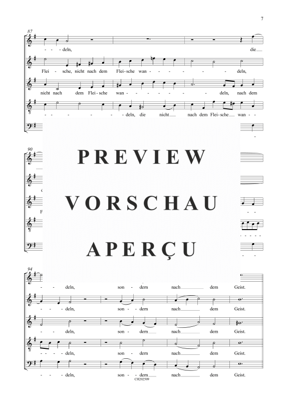 Produktgalerie: Seite 8 von 11 Jesu, meine Freude (Motette - Klassiker der Chormusik), , Gemischter Chor 5-stimmig SSATB