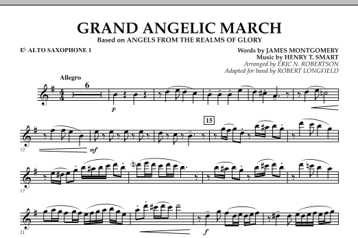 Product picture to: Grand Angelic March - Eb Alto Saxophone 1