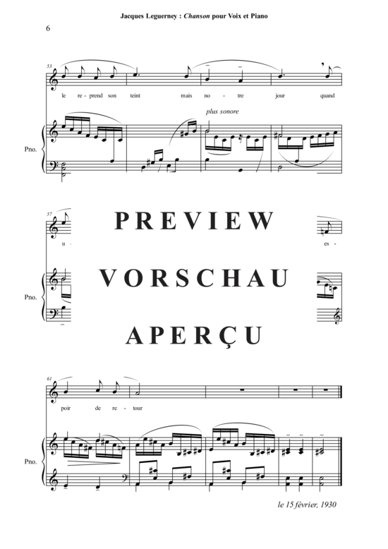 Product gallery: Page 7 of 7 Chanson , , (voice + piano)