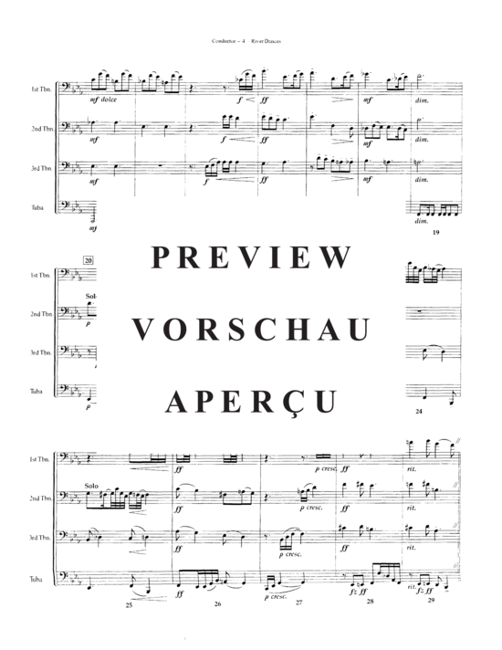 Product gallery: Page 8 of 27 River Songs , , (Tuba Quartet 3x Euphonium/Trombone + Tuba)