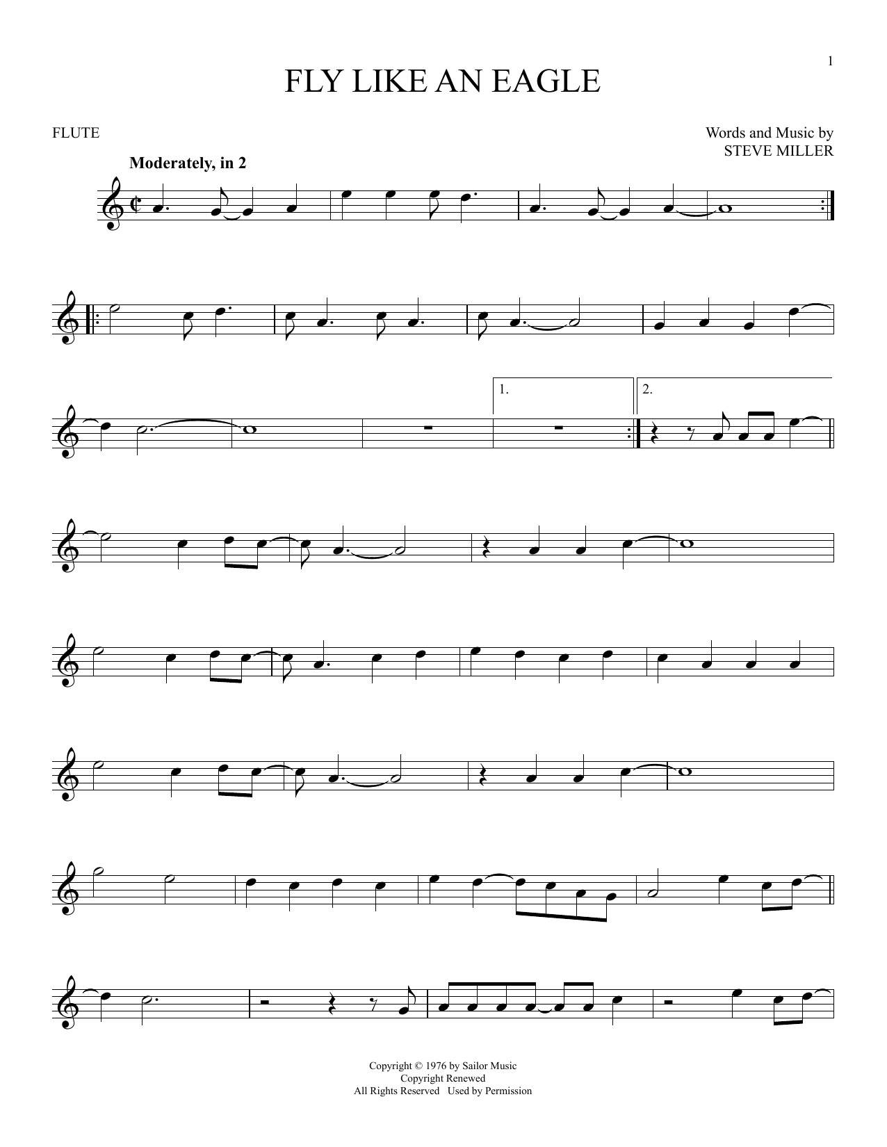 Product gallery: Page 1 of 1 Fly Like An Eagle, Steve Miller Band