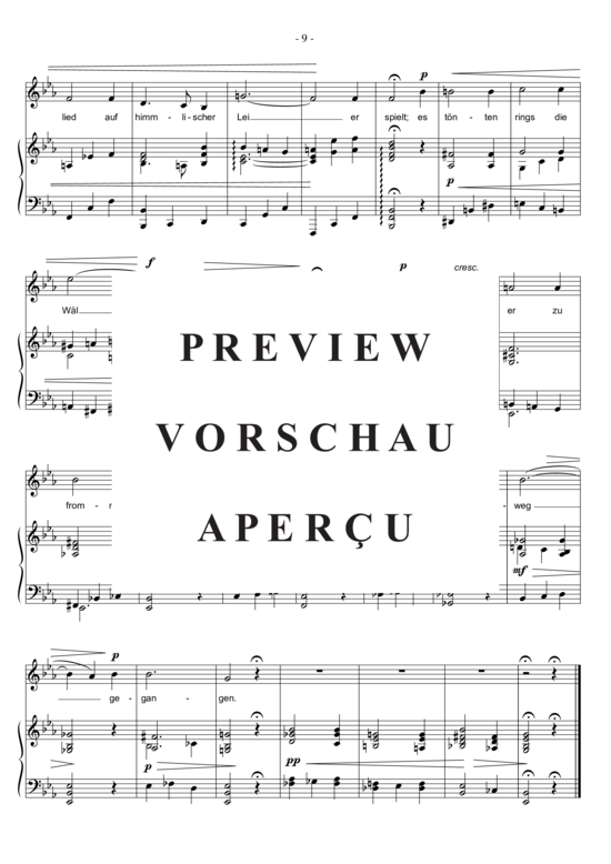 Product gallery: Page 3 of 3 Sonnenuntergang , , (voice + piano)