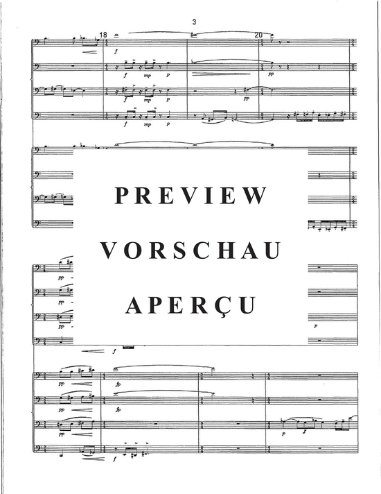 Produktgalerie: Seite 7 von 21 Two Pieces for Tuba/Euphonium Ensemble: Dark Towers, Wind and Wuthering , , (Tuba Ensemble EEET/EEET)