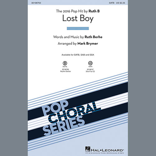 Produktbild zu: Lost Boy (arr. Mark Brymer)