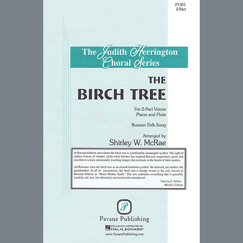 cover: The Birch Tree (arr. Shirley McRae), Russian Folk Song, Chor