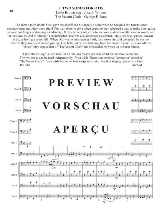 Product gallery: Page 20 of 21 Mayberry Town Concert , , (Tuba Quartett EETT)