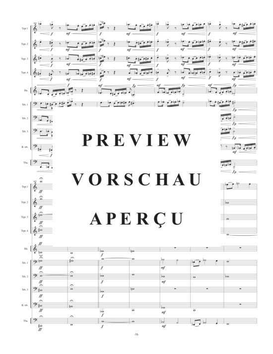 Product gallery: Page 18 of 21 Brom Bones (10-stimmiger Blechbläserchor) (4 Trompeten, 1 Horn, 3 Posaunen, 1 Bassposaune, 1 Tuba) , , )